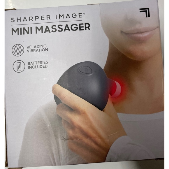 Sharper Image Other - Sharper Image Gray and Red Mini Massager